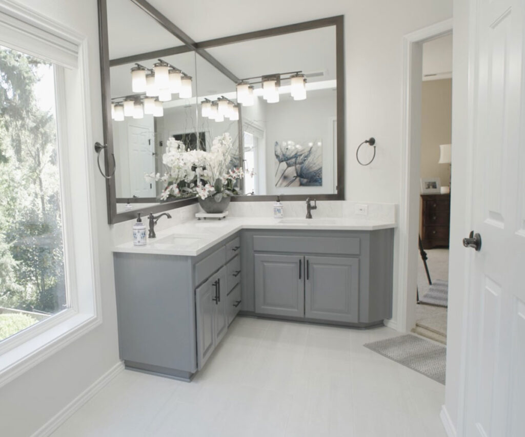 Lake Oswego Bathroom Remodel in nearby Tualatin