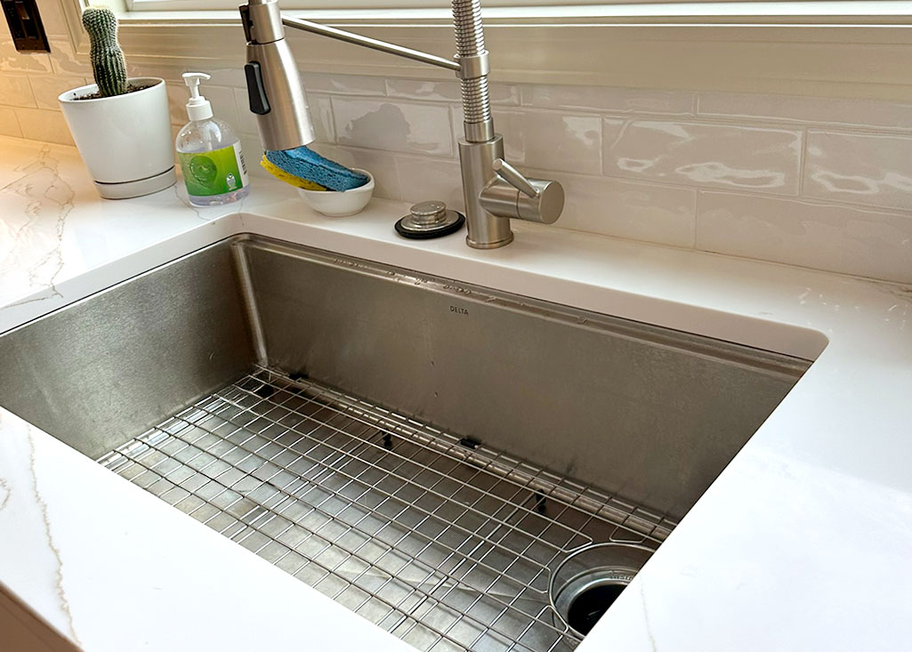 Undermount Sink in lake Oswego Kitchen Remodel